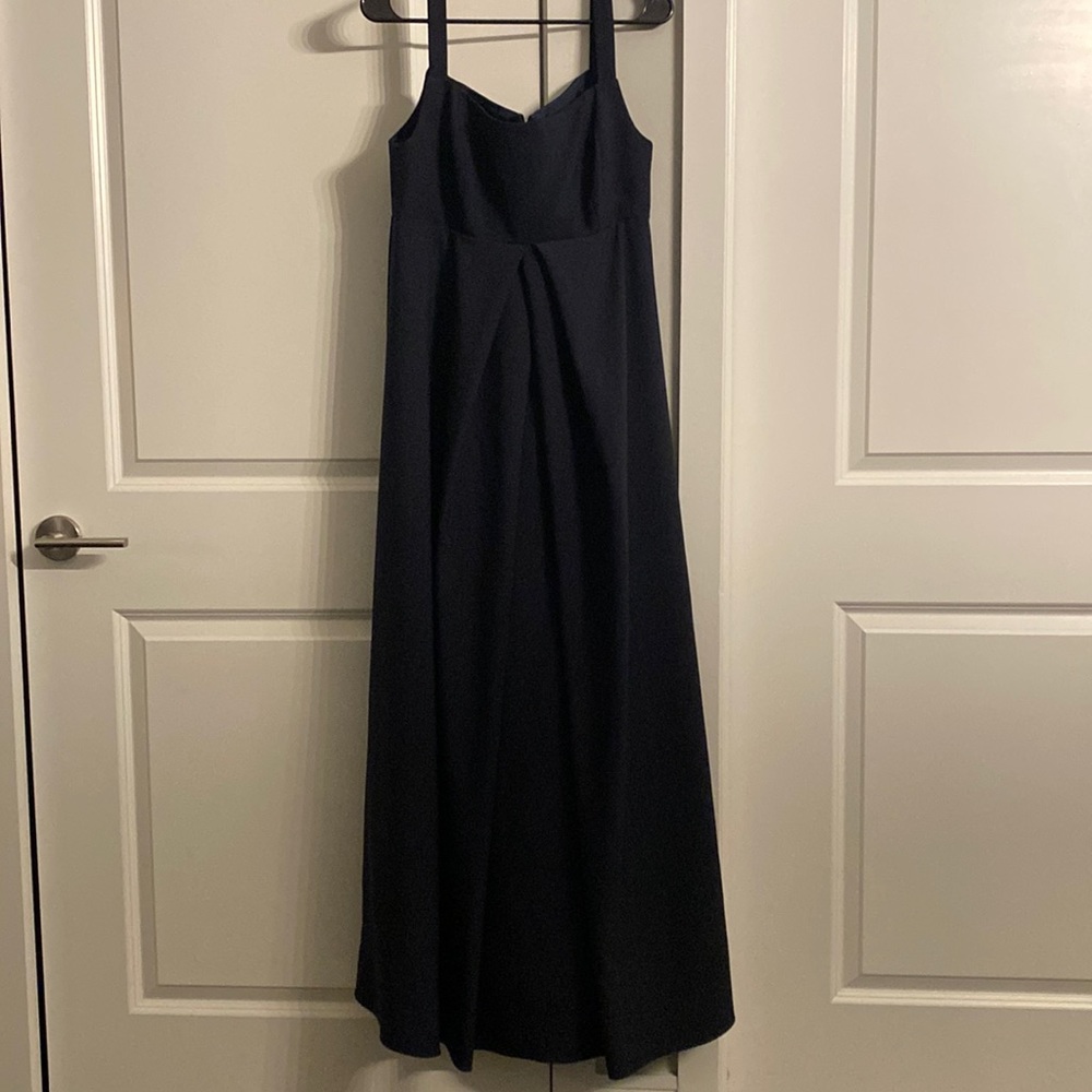 Amsale Maternity Gown - Navy Size 10
